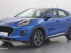 Bleu Utilisé 2021 Ford Puma Titanium SUV | 16 699 € (Prix juste)