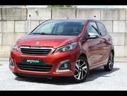 Orange Utilisé 2019 Peugeot 108 Style Citadine | 8 950 € (Prix juste)