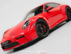 Rouge Utilisé 2022 Porsche 911 GT3 Chrono Coupé | 184 999 €