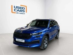 Bleu Occasion 2024 Skoda Kodiaq SportlinePlus SUV | 45 630 € (Prix juste)