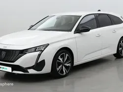 Blanc Utilisé 2022 Peugeot 308 Allure Break | 17 999 € (Prix juste)