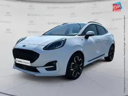 Blanc Utilisé 2021 Ford Puma ST-Line X SUV | 16 499 € (Prix juste)