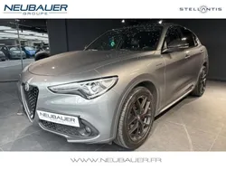 Gris vesuvio métallisée Utilisé 2021 Alfa Romeo Stelvio Veloce SUV | 39 970 € (Prix cher)