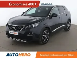Gris Utilisé 2018 Peugeot 3008 GT-line SUV | 19 990 € (Prix juste)