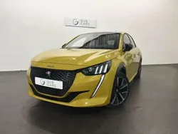 Jaune Utilisé 2020 Peugeot 208 GT-line Citadine | 17 335 € (Prix juste)