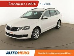 Blanc Utilisé 2018 Skoda Octavia Clever Break | 12 790 € (Prix juste)