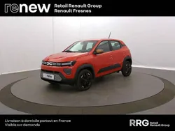 Rouge Nouvelle 2025 Dacia Spring Extreme Citadine | 15 880 € (Prix assez cher)