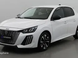 Blanc Utilisé 2024 Peugeot 208 Allure Citadine | 16 499 € (Prix juste)
