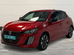 Rouge Nouvelle 2025 Peugeot 208 Allure Citadine | 24 453 € (Prix assez cher)