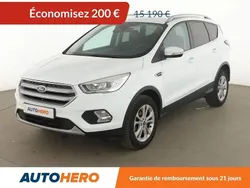 Blanc Utilisé 2017 Ford Kuga Titanium SUV | 14 990 € (Prix assez cher)