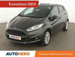 Gris Utilisé 2015 Ford Fiesta Titanium Citadine | 8 790 € (Prix assez cher)