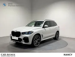 Mineralweiss métallisé Utilisé 2021 BMW X5 M Sport SUV | 61 499 € (Prix assez cher)