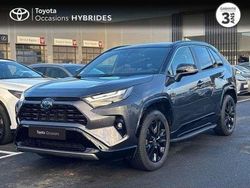 Gris atlas/toit noir attitude Occasion 2023 Toyota RAV4 Hybrid SUV | 45 990 € (Prix cher)