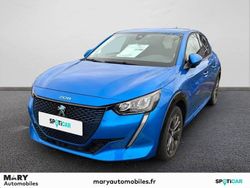 Bleue Utilisé 2021 Peugeot e-208 Active Citadine | 16 390 € (Prix juste)