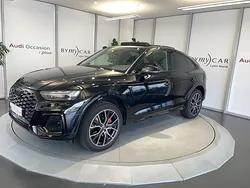 Noir mythe métallisé Utilisé 2024 Audi Q5 Sportback S-Line SUV | 64 900 € (Prix cher)