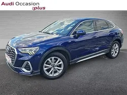 Bleu navarre métallisé Utilisé 2022 Audi Q3 S-Line SUV | 33 987 € (Bon prix)