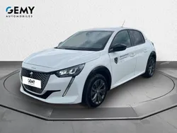 Blanc Utilisé 2022 Peugeot e-208 Style Citadine | 16 400 € (Bon prix)
