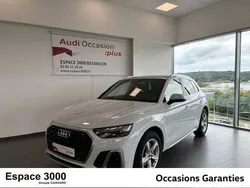 Blanc glacier métallisé Utilisé 2023 Audi Q5 S-Line SUV | 48 470 € (Bon prix)
