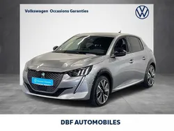 Gris Utilisé 2021 Peugeot e-208 GT Citadine | 15 999 € (Bon prix)