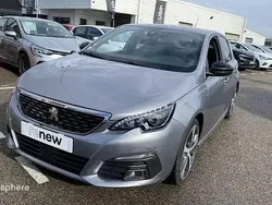 Gris Utilisé 2018 Peugeot 308 GT-line Berline | 10 499 € (Super prix)
