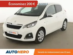 Blanc Utilisé 2019 Peugeot 108 Style Citadine | 8 390 € (Bon prix)