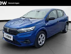 Bleu Utilisé 2022 Dacia Sandero Essentiel Citadine | 10 799 € (Bon prix)