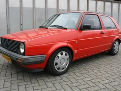 Rouge Utilisé 1984 VW Golf II GTD Berline | 7 490 €