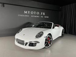 Blanc Occasion 2014 Porsche 911 Carrera 4S Cabriolet Cabriolet | 116 991 € (Prix assez cher)