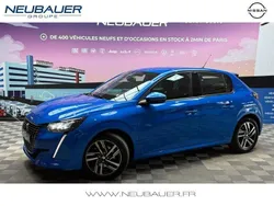 Bleu vertigo Utilisé 2020 Peugeot 208 Allure Citadine | 12 390 € (Bon prix)