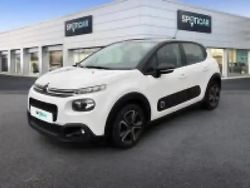 Blanc banquise Utilisé 2019 Citroën C3 PureTech Berline | 9 999 €