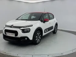 Blanc Utilisé 2020 Citroën C3 PureTech Citadine | 9 709 € (Prix juste)