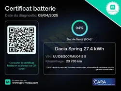 Utilisé 2022 Dacia Spring Comfort Plus Citadine | 8 490 € (Super prix)