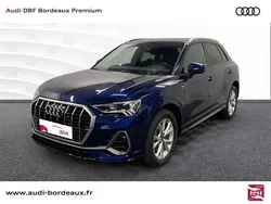 Bleu navarre métallisé Utilisé 2021 Audi Q3 S-Line SUV | 32 990 €