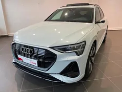 Blanc glacier métallisé Utilisé 2021 Audi e-tron Sportback S-Line SUV | 56 000 € (Prix cher)