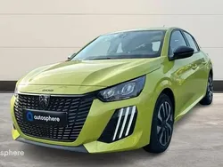 Jaune Utilisé 2024 Peugeot 208 Active Citadine | 14 799 € (Prix juste)