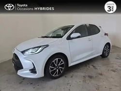 Blanc lunaire (n) Utilisé 2022 Toyota Yaris Hybrid Design Berline | 19 490 € (Prix juste)