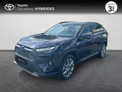 Bleu Utilisé 2024 Toyota RAV4 Hybrid Lounge SUV | 41 990 € (Prix juste)