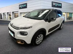 Blanc Utilisé 2019 Citroën C3 Origins Citadine | 9 690 € (Bon prix)
