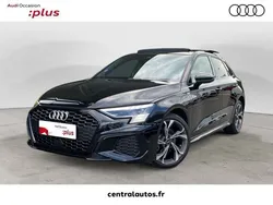 Noir Utilisé 2024 Audi A3 e-tron S-Line Citadine | 39 990 € (Prix assez cher)