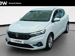Blanc Utilisé 2022 Dacia Sandero Comfort Citadine | 13 499 € (Prix juste)