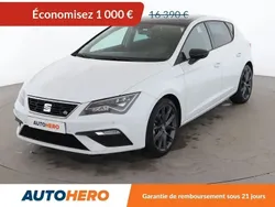 Blanc Utilisé 2019 Seat Leon FR Berline | 15 390 € (Prix juste)