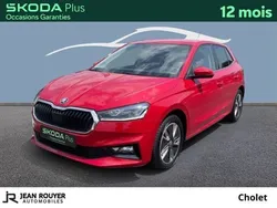 Rouge Utilisé 2022 Skoda Fabia Style | 15 490 € (Prix juste)