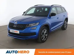 Bleu Utilisé 2020 Skoda Kodiaq SportLine SUV | 32 590 € (Prix assez cher)
