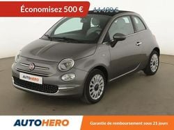 Gris Occasion 2021 Fiat 500C Dolcevita Cabriolet | 13 990 € (Prix juste)