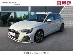 Blanc glacier métallisé Utilisé 2025 Audi A3 S-Line | 39 890 € (Prix cher)