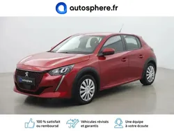 Jaune Utilisé 2021 Peugeot e-208 Active Citadine | 13 999 € (Bon prix)
