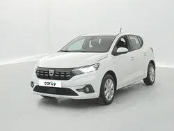 Blanc Utilisé 2022 Dacia Sandero Comfort Citadine | 13 290 € (Prix juste)