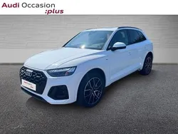 Blanc arcona Utilisé 2024 Audi Q5 S-Line SUV | 55 489 € (Prix juste)