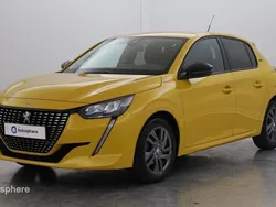 Jaune Utilisé 2022 Peugeot 208 Style Citadine | 11 999 € (Bon prix)
