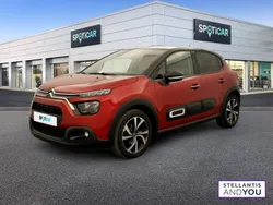Rouge Utilisé 2021 Citroën C3 PureTech Citadine | 13 890 € (Prix juste)
